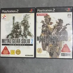 METAL GEAR SOLID 2 & 3 メタルギアソリッド