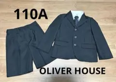 OLIVER HOUSE オリバーハウスキッズフォーマル 4点セット110A黒
