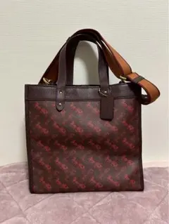 【新品未使用】COACH コーチ ホース＆キャリッジ トートバッグ 89143