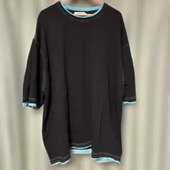 NIKO AND... ルーズネックレイヤードTシャツのサムネイル