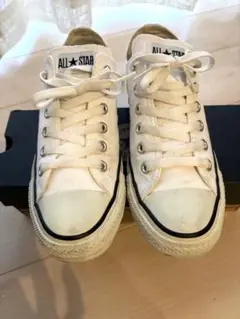 桃さま専用　CONVERSE CANVAS ALL STAR ホワイト　24.5
