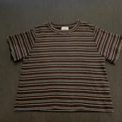【美品】ローリーズファーム　フライスチビＴＥＥ　ブラウン