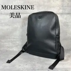 美品　MOLESKINE クラシック バックパック リュック ブラック PC収納のサムネイル