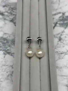 アコヤ真珠 本真珠 パール イヤリング 7mm SILVER アクセサリー