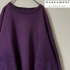 MARKAWARE（マーカウェア）ヒュージスウェット/1/パープルのサムネイル