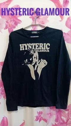 HYSTERIC GLAMOUR ヒスガール長袖Tシャツ S ブラック
