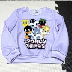 LOONEY TUNES トレーナー 2-3Y 薄紫