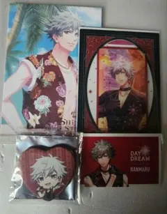 カルナイ 蘭丸 うたプリ タブナイ 缶バッジ ビジュカ