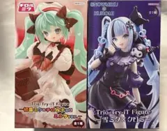 Trio-Try-iT 雪ミク×クロミ 初音ミク✕チロルチョコ フィギュア 2点