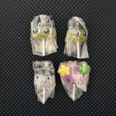 新品【たまごっち】カラフルキャンディチャーム　4点セット