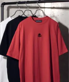 【新品·未使用】Kappa ロゴ刺繍 クルーネックTシャツ