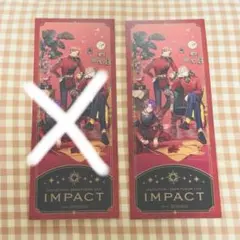 太陽組 渡会雲雀 風楽奏斗 北見遊征 特典チケット風カード IMPACT