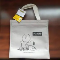 PEANUTS スヌーピー 保冷バッグ 36105　グレー