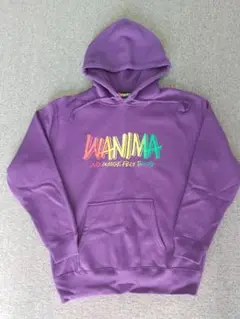 WANIMA パープル フーディL サイズ　未使用　色あせなし