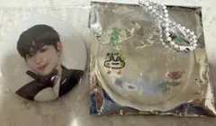 ＆TEAMハルアHARUAセカナン缶バッチキーリング