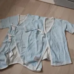 ベビー肌着 短肌着 2枚セット 綿100% 50-60cm