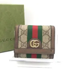 グッチ折り財布 グッチ財布 グッチggマーモント シェリーライン オフィ