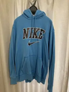 Nike フード付きトレーナー XL 青