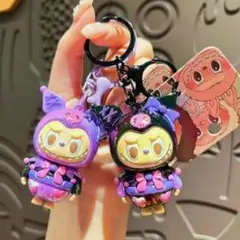 ラブブ&クロミ　コラボ　キーホルダー　2点セット