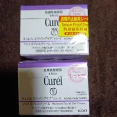 Curel エイジングケア フェイスジェルクリーム 40g 2個セット - メルカリ