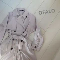 OFALO 薄いピンク トレンチコート