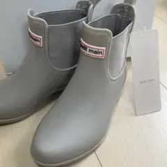 プティマイン　サイドゴアレインブーツ　17cm 新品未使用