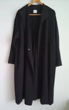 アーバンリサーチドアーズ　ダブルクロスガウンコート　ネイビー