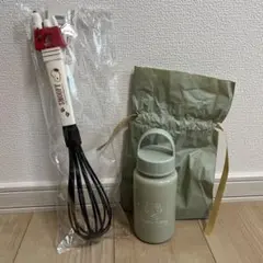 新品　スケーター　スヌーピー泡立て器　キティ　タンブラー