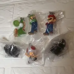 スーパーマリオ フィギュア めじるしアクセサリー6点セット