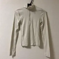 GAP タイト　トップス　ハーフジップ