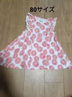 bobson フルーツ柄 ワンピース 80サイズ