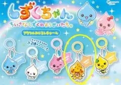 ■新品未開封 しずくちゃん アクリルめじるしチャーム アセオ君■