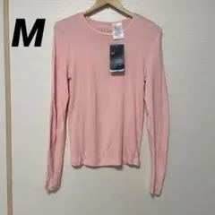 Nike ナイキ セームレス 長袖 ピンク ロゴ付き