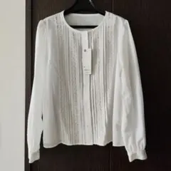 GU レースブラウス M