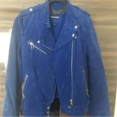 MANGO豚革ライダース