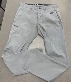 D*i様 OAKLEY オークリー ゴルフパンツ ストライプ グレー W32