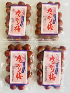 ☆最安値☆ かねきちカリカリ梅120g×4袋のサムネイル