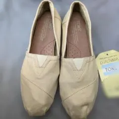 TOMS スリッポン マスタードイエロー M8 - メルカリ