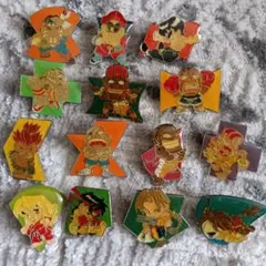 カプコン ストリートファイター ピンバッジ セット