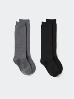 UNIQLO ヒートテックハイソックス 2P キッズ 16-20cm