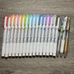 マイルドライナー16色　SARASA３本セット