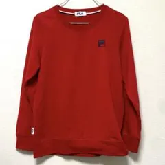 FILA トレーナー レッド 赤 フィラ