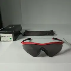 Oakley/オークリー　M2 スポーツサングラス 赤黒　美品