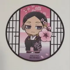 東京リベンジャーズ　プリンセスカフェ　桜和服　コースター　灰谷蘭