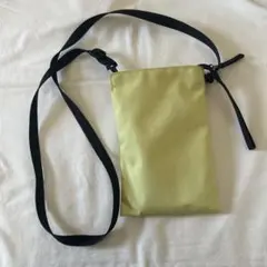 ライトグリーン ナイロン サコッシュ