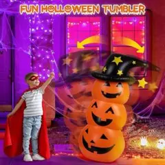 ハロウィン　バルーン　おきあがりこぼし
