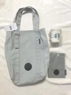 スタバ福袋2026 3点セット　トートバッグポーチ