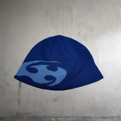 激レア OAKLEY オークリー ニット帽 ネイビー ビーニー 90's 赤タグ