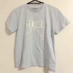 ジルバイジルスチュアート ビッグリボンロゴ刺繍Tシャツ リボン Tシャツ 水色のサムネイル