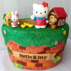 サンリオ希少品　かおはなキティ　ハローキティ　ラック　植木鉢 サンリオ希少品 かおはなキティ ハローキティ ラック 植木鉢